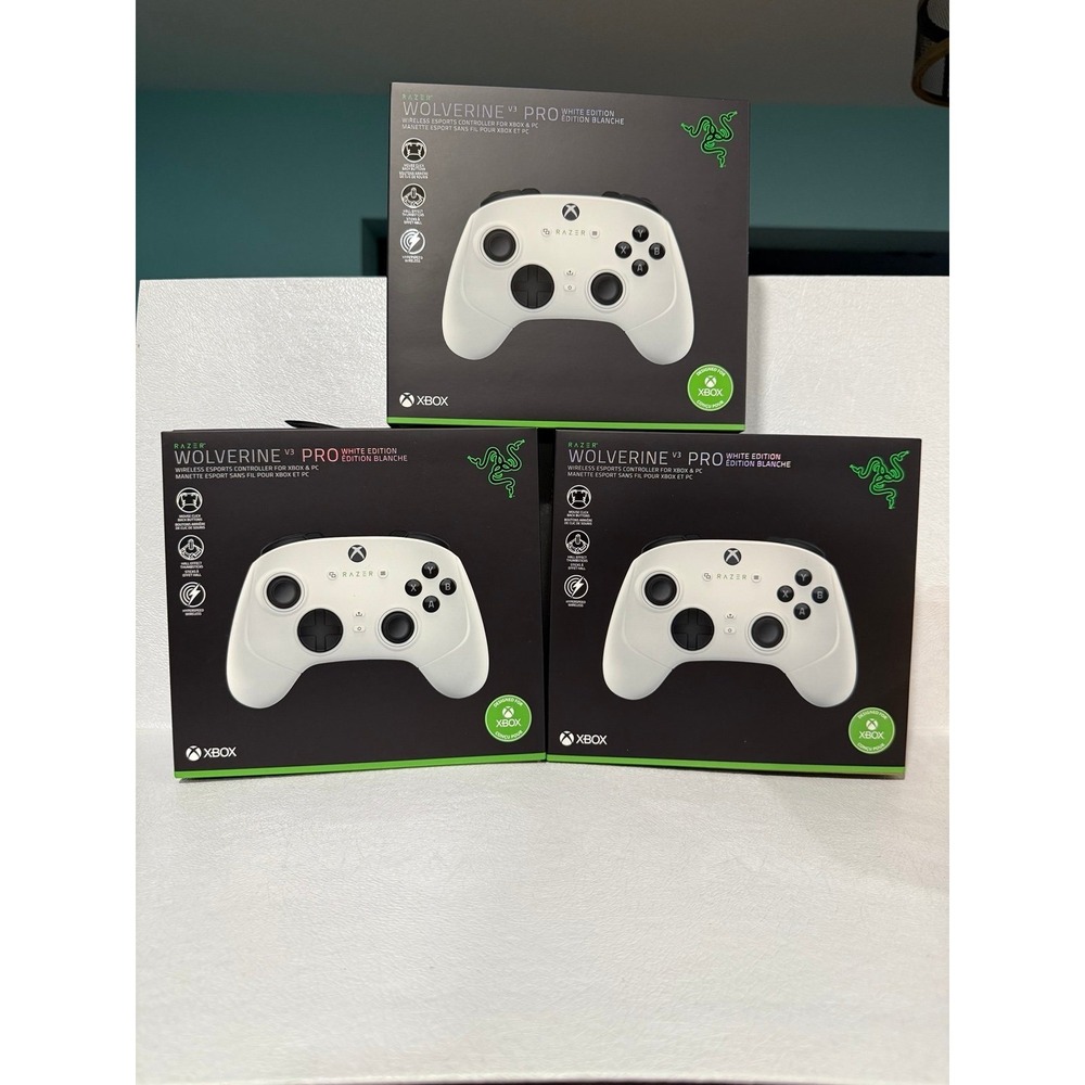 ONE - Razer Wolverine V3 Pro White Xbox Pc Controller